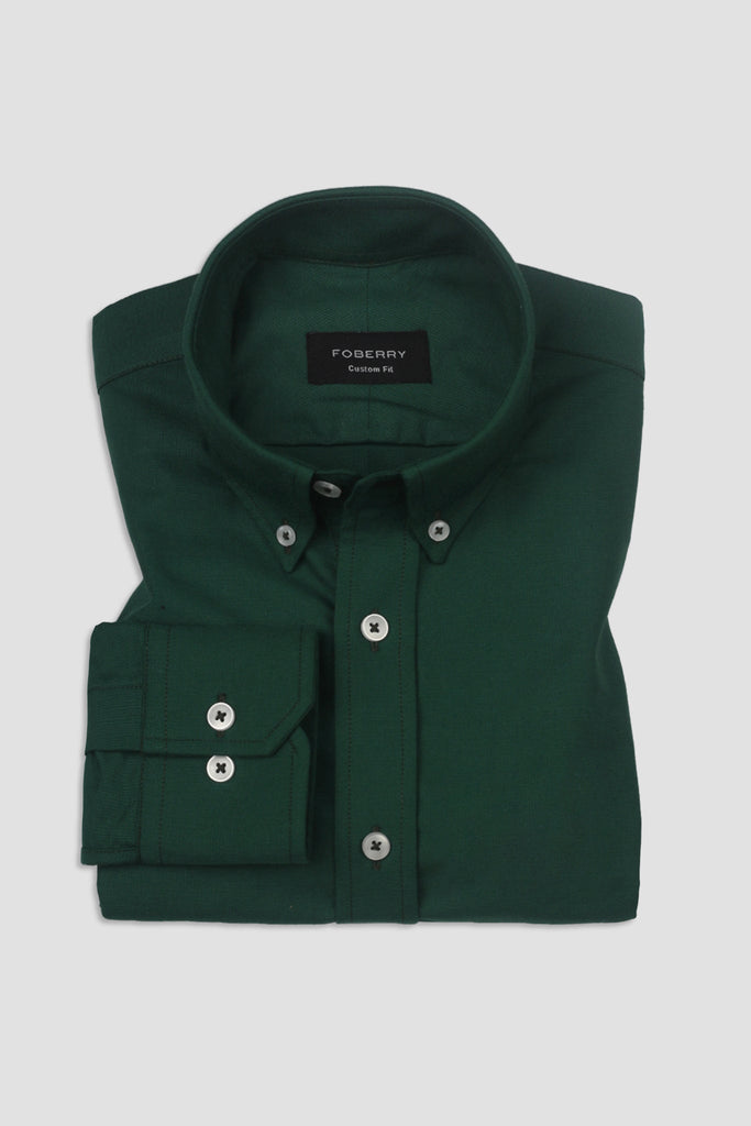 Amazon Green Oxford Shirt