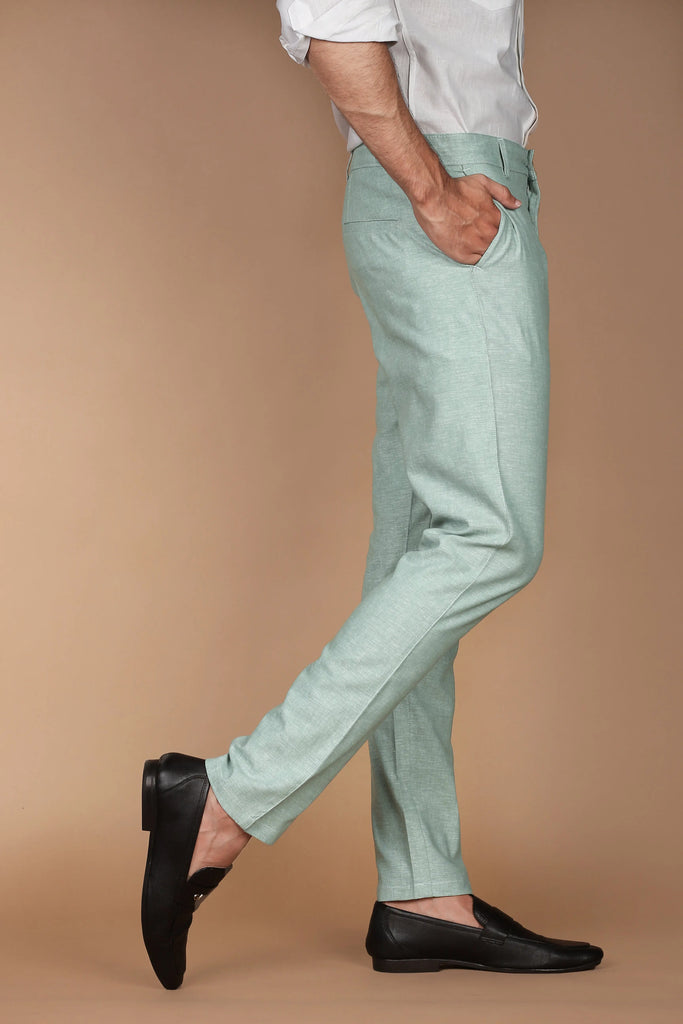 Pastel Green Linen Trouser Foberry