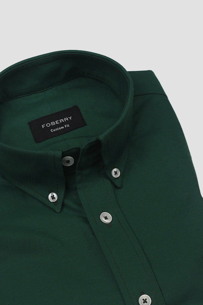 Amazon Green Oxford Shirt