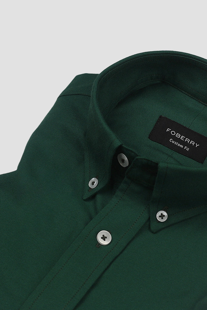 Amazon Green Oxford Shirt