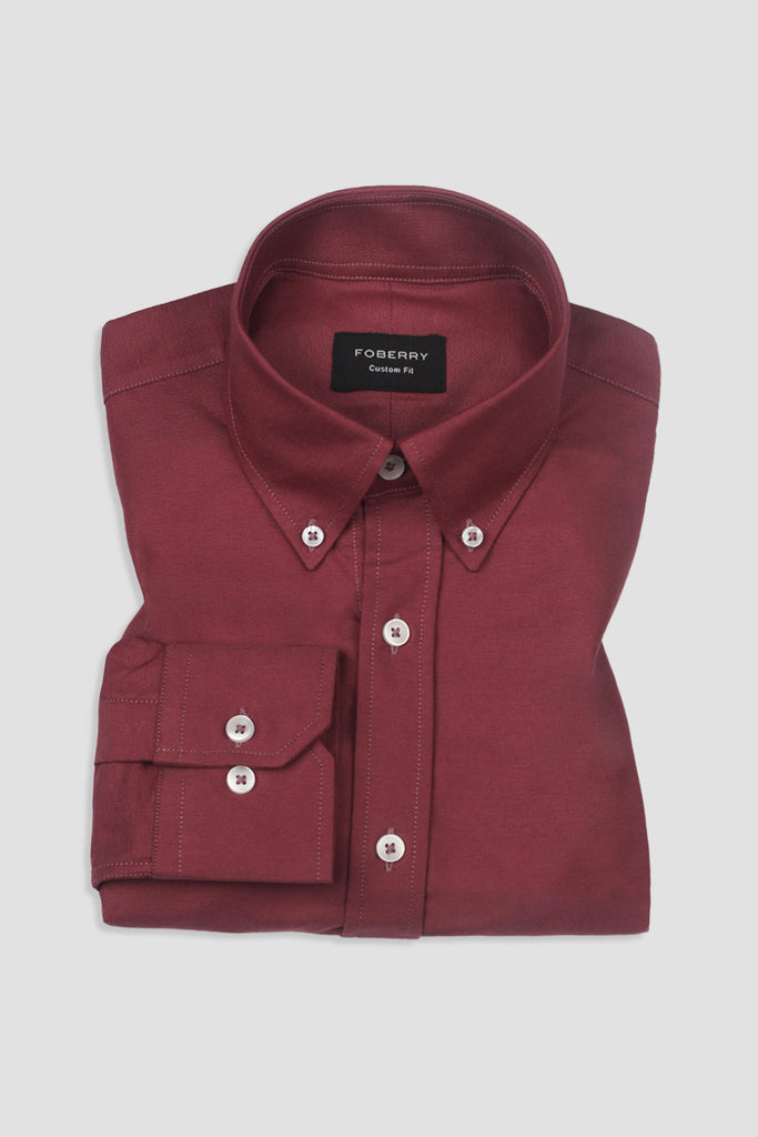 Java Plum Oxford Shirt