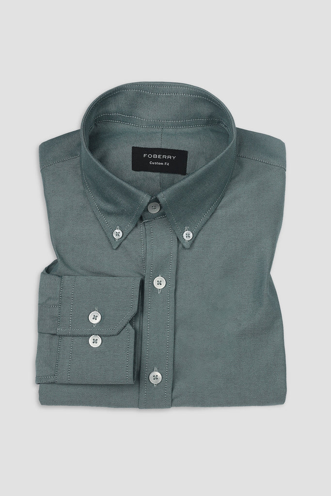 Turkish Green Oxford Shirt