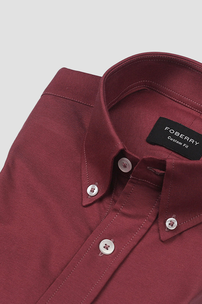 Java Plum Oxford Shirt