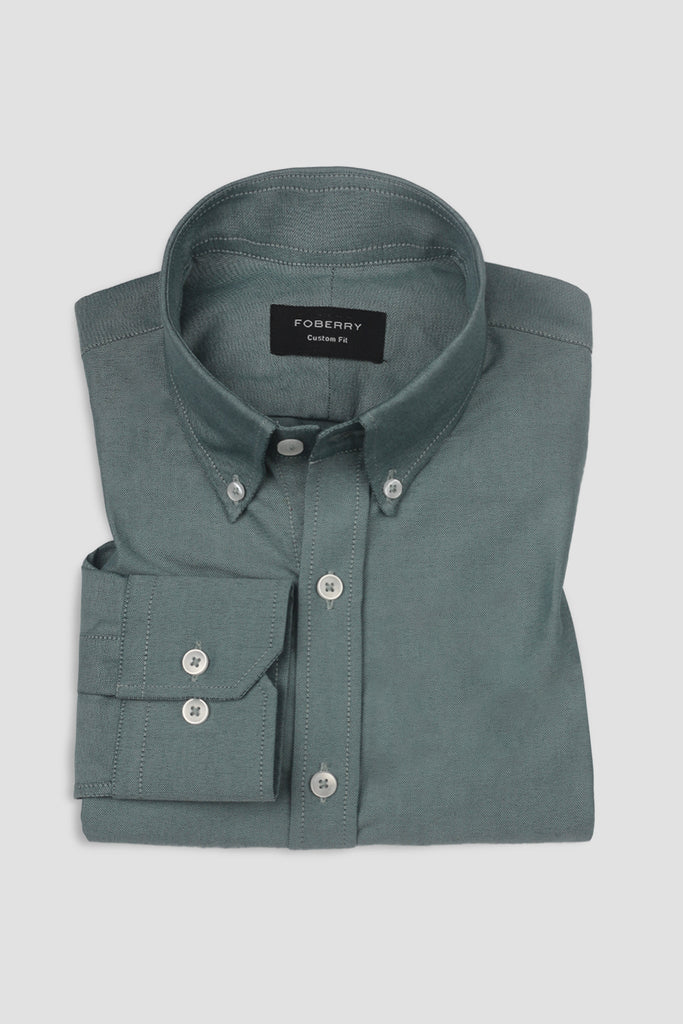 Turkish Green Oxford Shirt