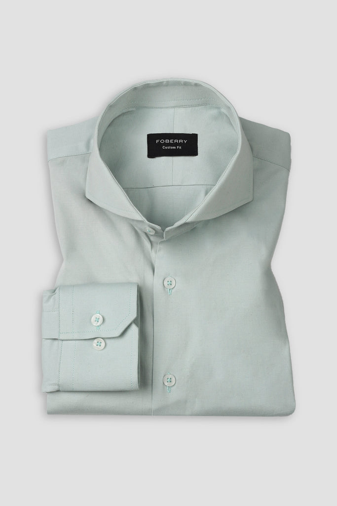 Ice Green Performance Stretch Shirt