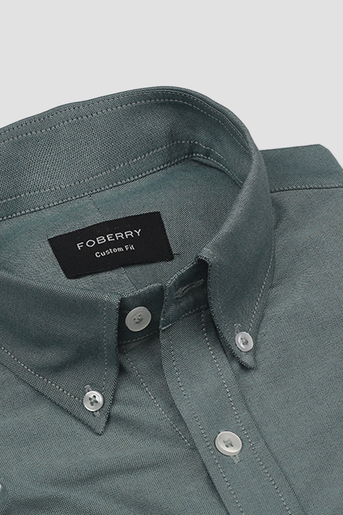 Turkish Green Oxford Shirt