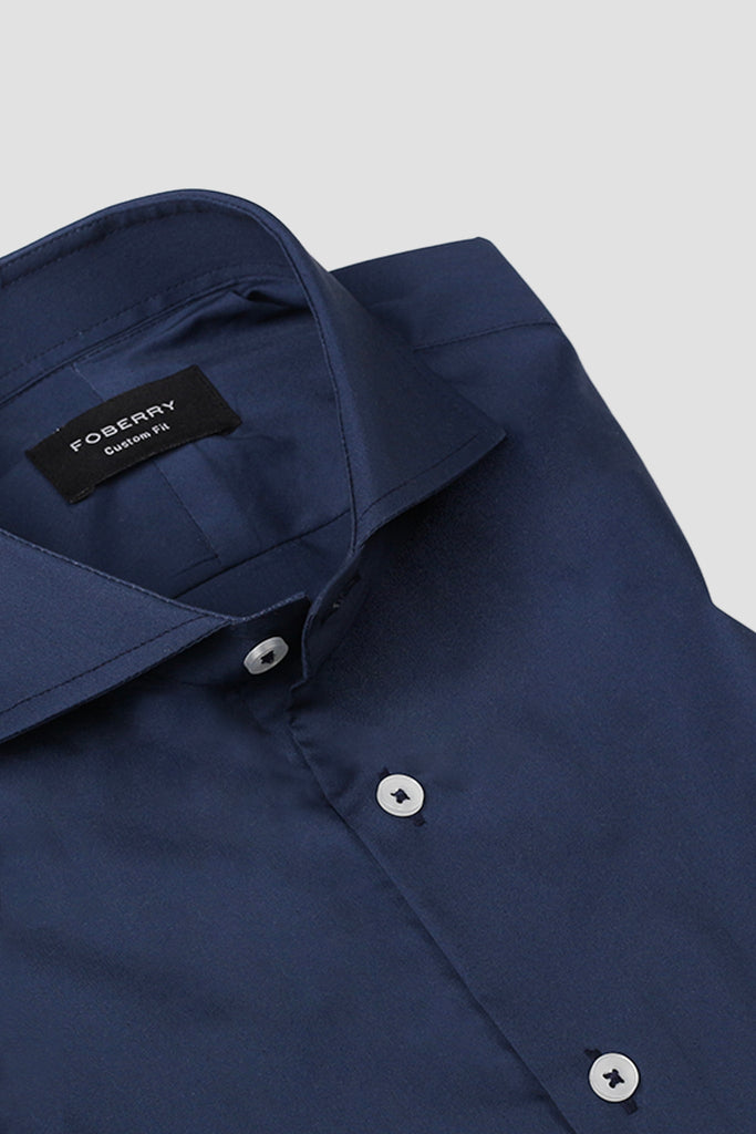 Navy Blue Performance Stretch Shirt