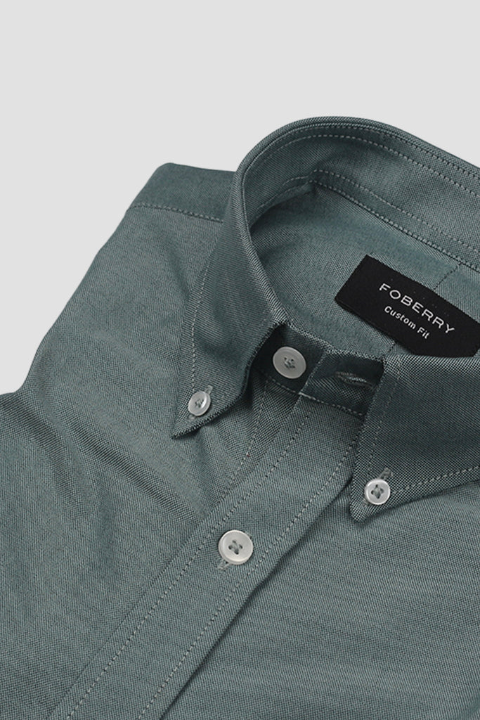 Turkish Green Oxford Shirt