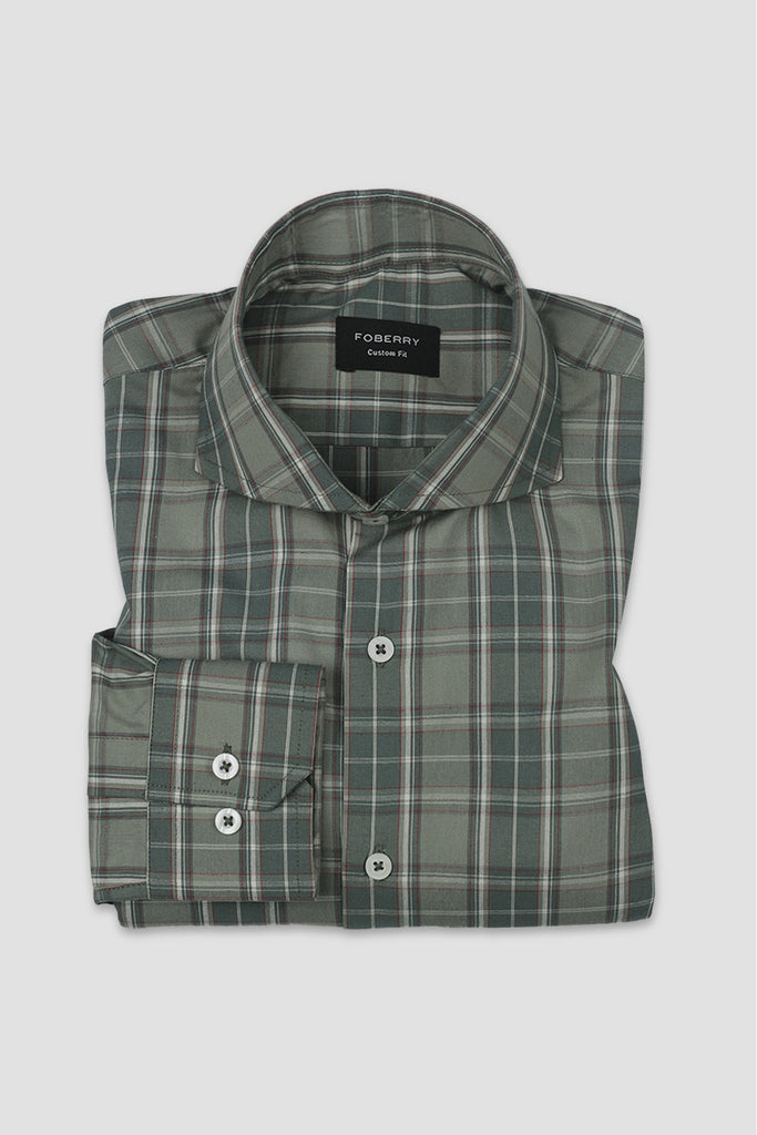 Forrest Green Plaid Shirt