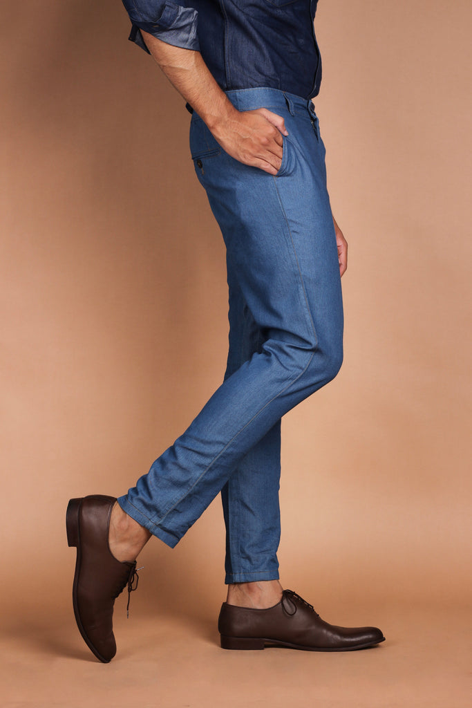 Denim Medium Wash Trousers