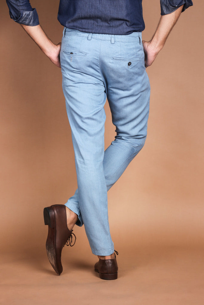 Denim Light Wash Trousers