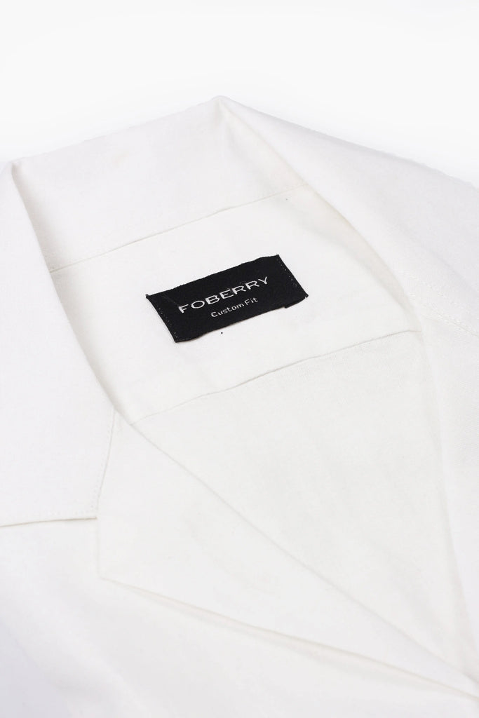 White Linen - Safari Shirt Foberry