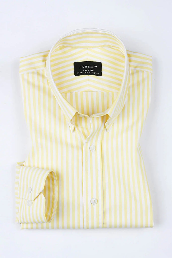 Yellow Striped Shirt Foberry