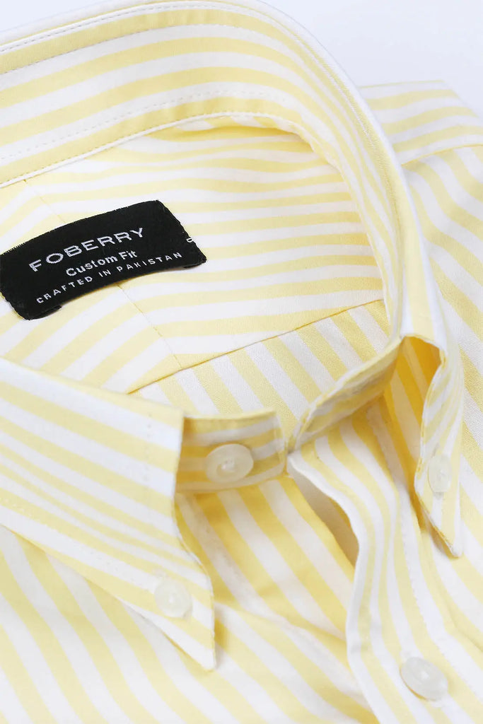 Yellow Striped Shirt Foberry