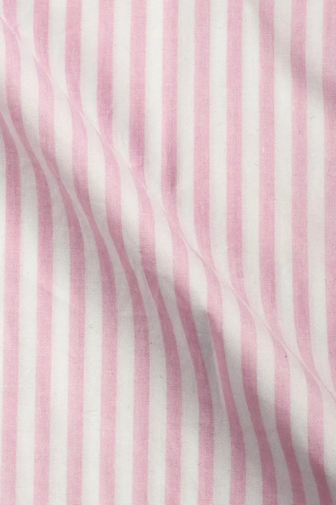 Fresh Bold Pink Stripes Shirt Foberry