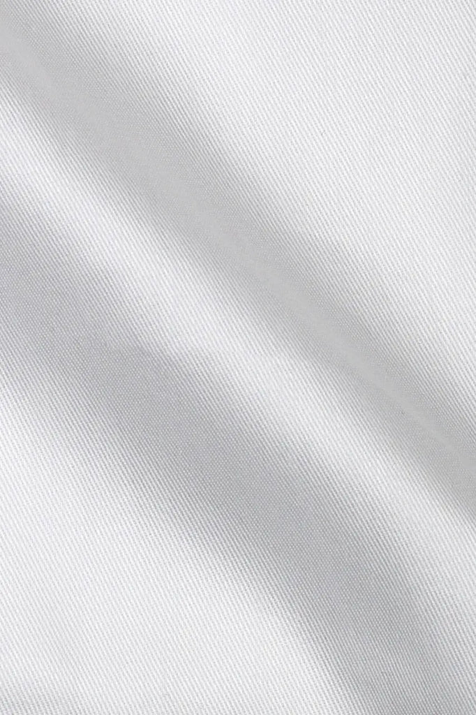 Pearl White Twill Shirt Foberry