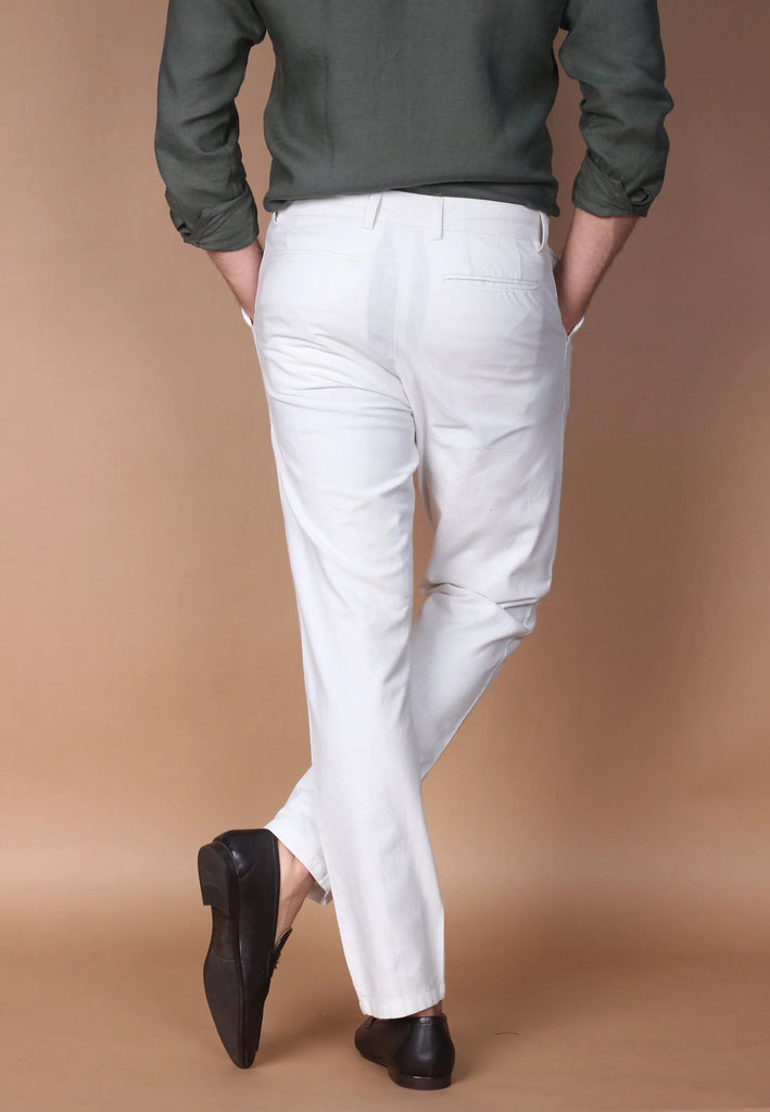 White Linen Trouser Foberry